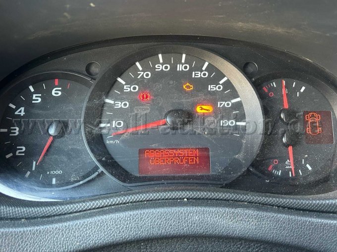 Anzeige Tacho - inkl. Warnleuchte