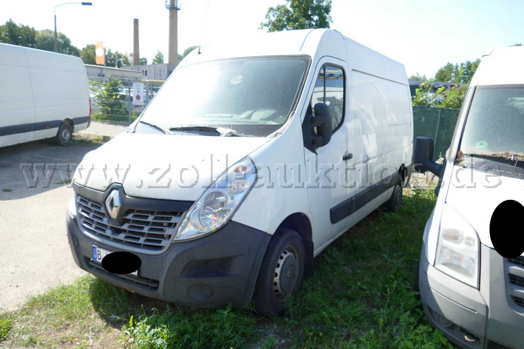 1 Renault Master Kasten / Havarované vozidlo k opravě
