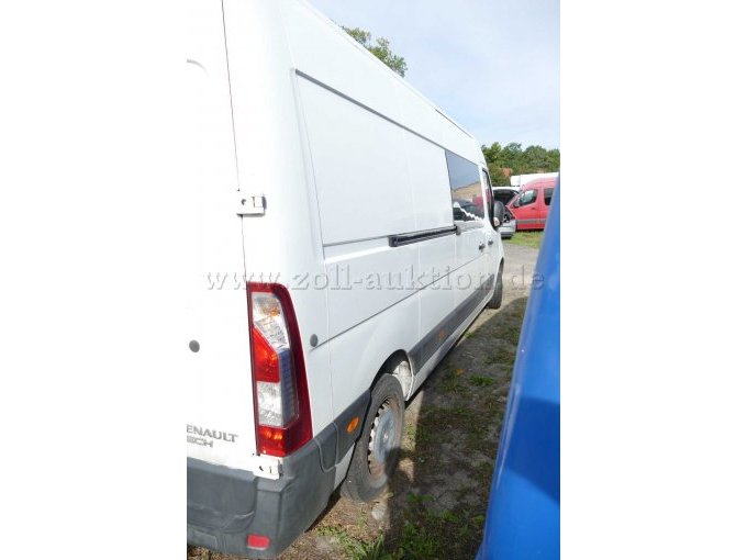 1 Renault Master dCi 125 bestelwagen met 7 zitplaatsen / knutselvoertuig – foto 5 – kavel bij Zoll-Auktion, Wandlitz