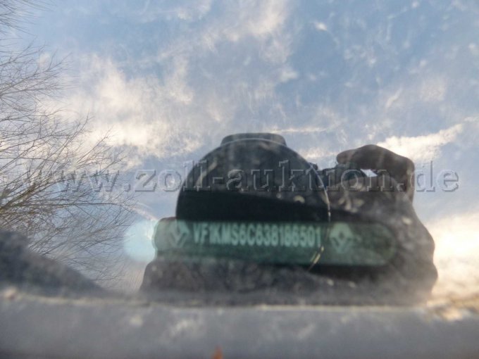 Renault Megan Fahrzeug Ident Nummer