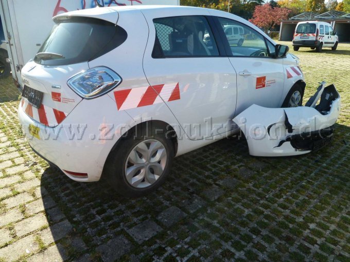 1 Renault Zoe Life Cargo Elektro - *Mietbatterie* *Totalschaden* – foto 4 – kavel bij Zoll-Auktion, Nürnberg