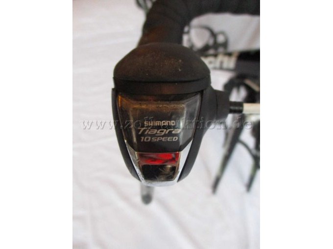 Ansicht Shimano Tiagra Schalthebel am Lenker
