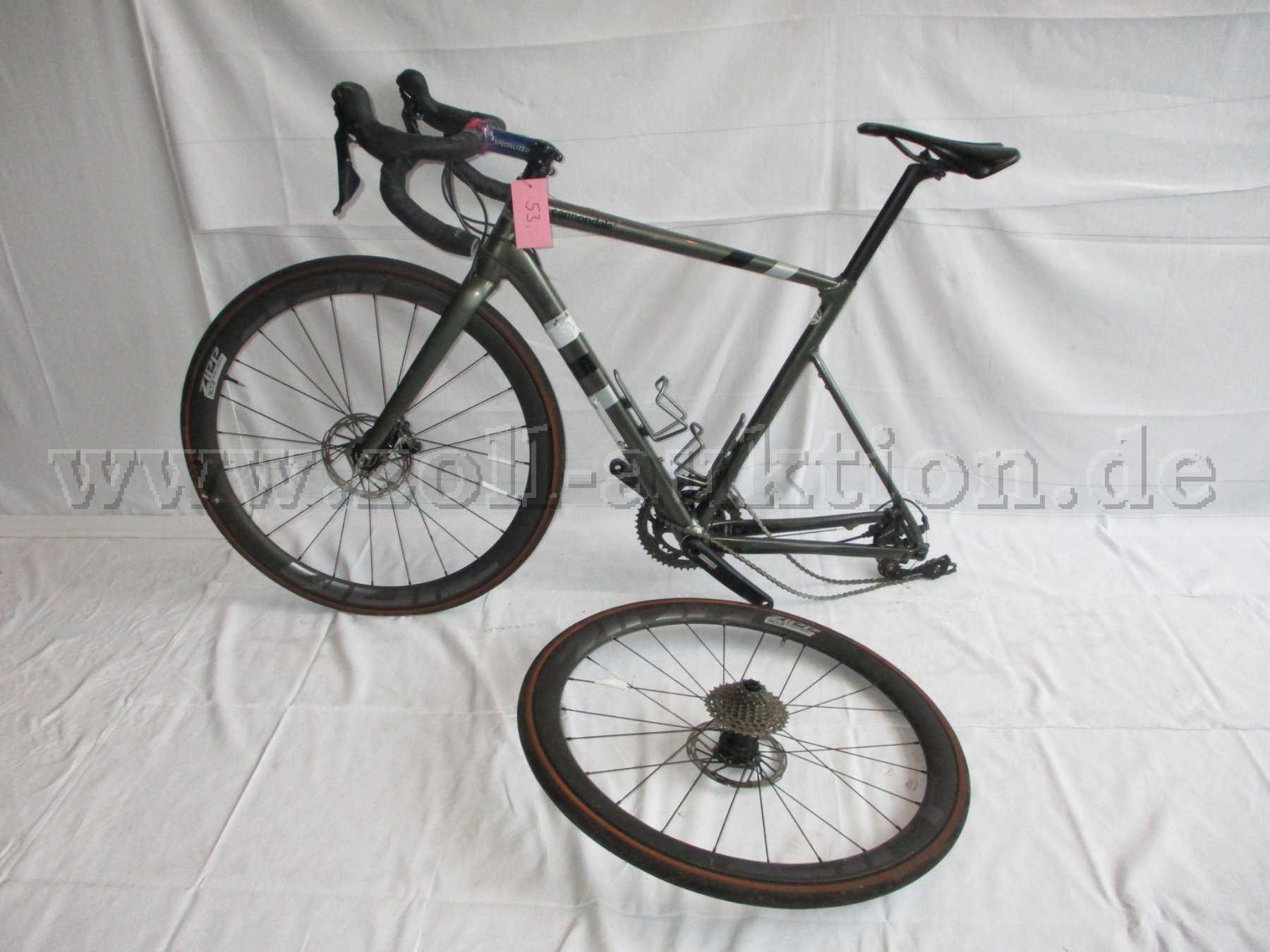 Vollansicht Rennrad Cannondale CAAD 13 28 Zoll, Hinterrad nicht befestigt