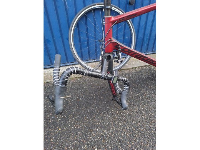 Detailansicht Lenker und Vordergabel