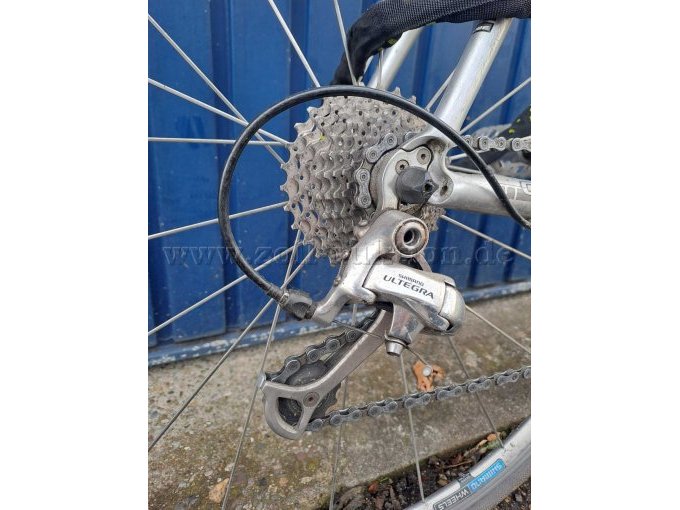 Detailansicht Zahnkranz und Schaltwerk