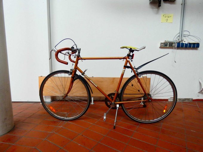 Rennrad Hercules Toledo_ Gesamtansicht linke Seite