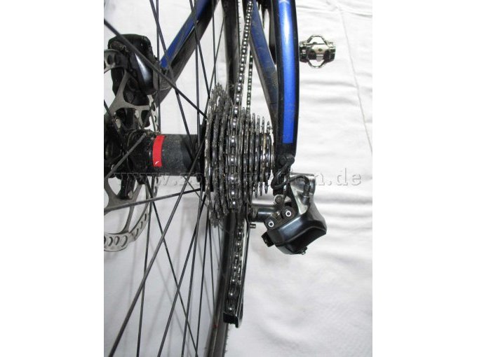 Teilansicht Hinterrad mit Zahnräder