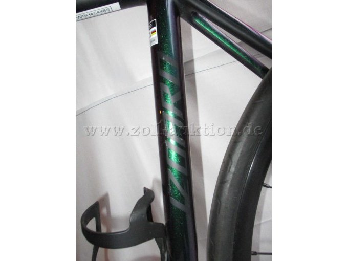 Teilansicht Rahmen mit Typenbezeichnung