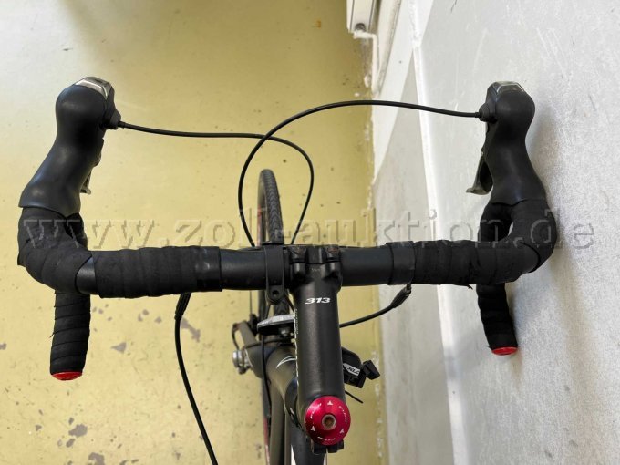 Verbogener Lenker (linke Seite des Lenkers)