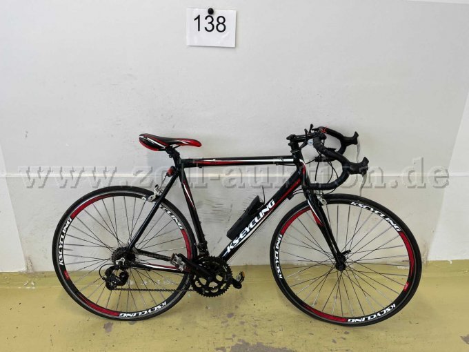 Rennrad von KS Cycling, links