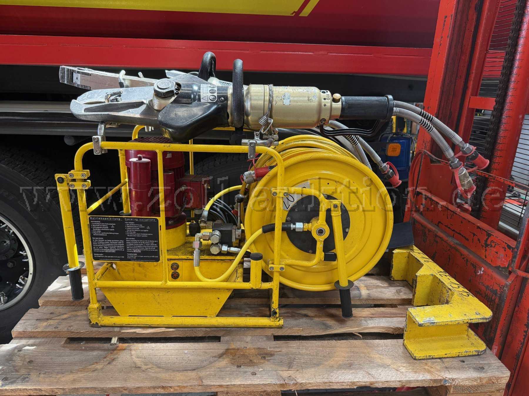 Rettungssatz Seitenansicht links