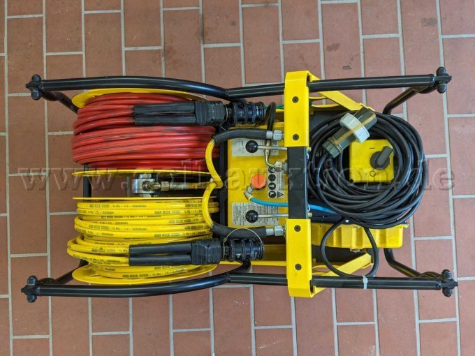 Hydraulikaggregat Draufsicht