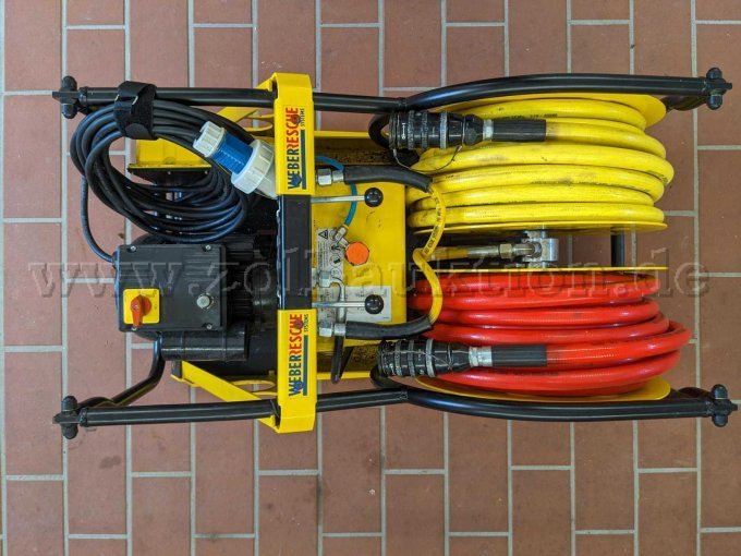 Hydraulikaggregat Draufsicht