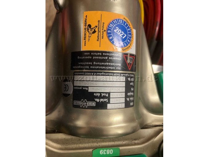 Typenschild Spreizer