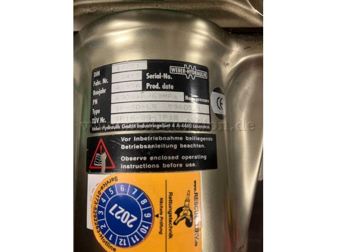 Prüfschild Spreizer