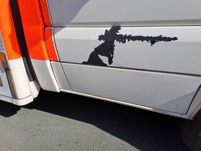 Lackmangel Beplankung rechts