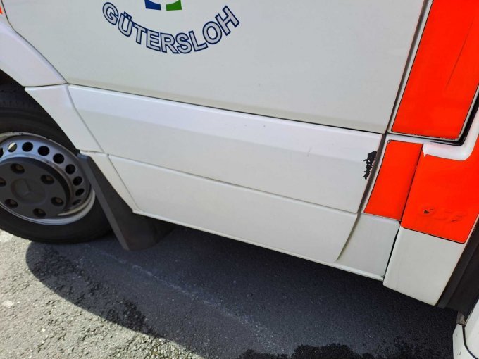 Lackmangel Beplankung links