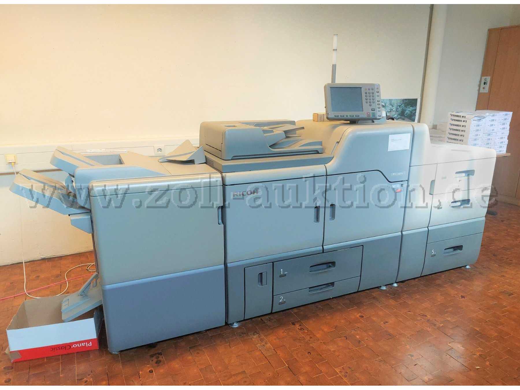 Ansicht Druckmaschine gesamt.