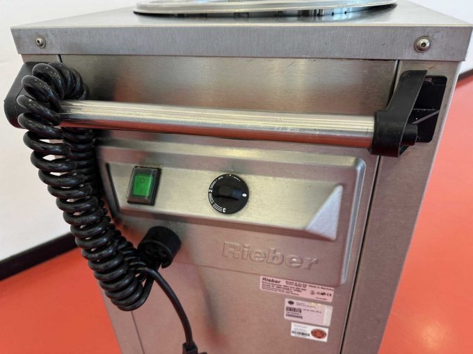 1 Rieber fahrbarer Tellerspender RRV-H/2 220-300 – beheizt – foto 2 – kavel bij Zoll-Auktion, München