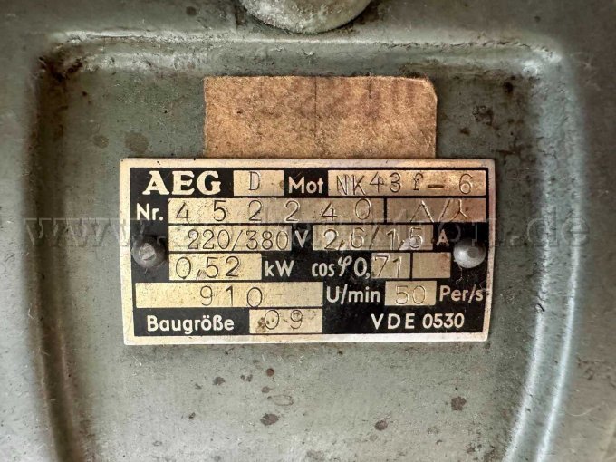 AEG Motordetails