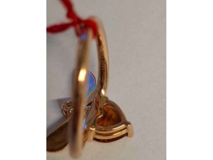 1 Ring *** 18 Karat Rosegold *** mit Besatz drei kl. Brillanten ** Wempe – foto 6 – kavel bij Zoll-Auktion, München