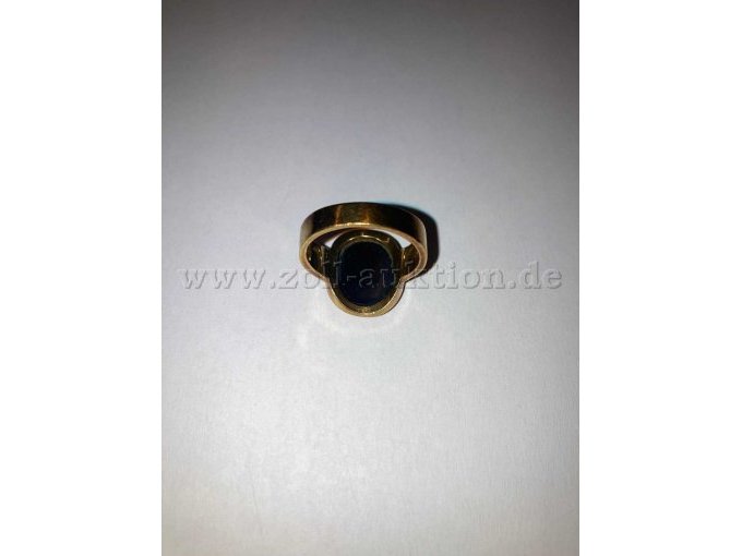 Draufsicht auf Ring und Innenseite Achat