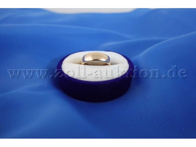 585er Gelbgold Ring mit 2 Brillianten - Ansicht von unten