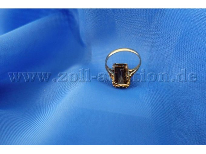 1 Ring 585er Gold mit 1 Granat – foto 8 – kavel bij Zoll-Auktion, Hamburg