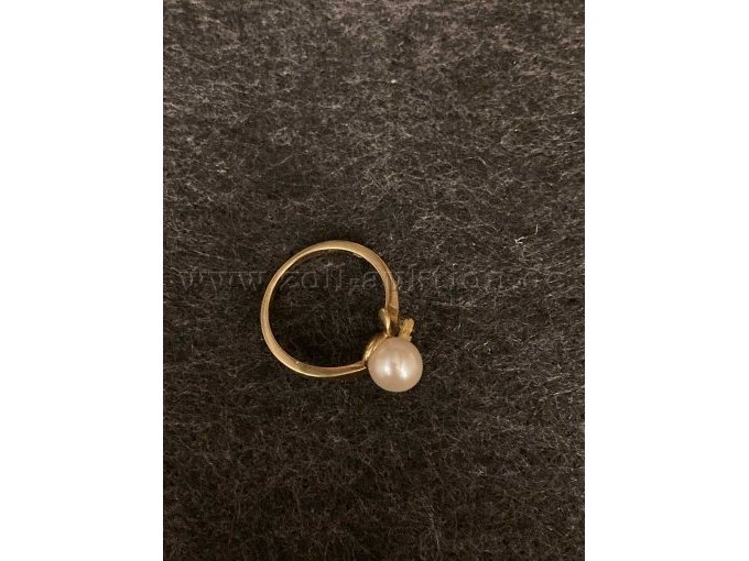 Draufsicht Ring/Perle