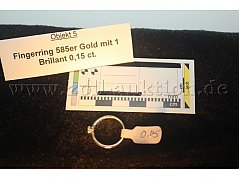 Ring mit 1 Brillant
