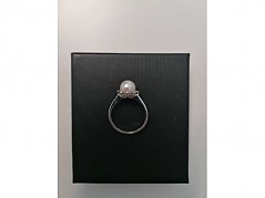 Hauptansicht Ring in 585er Weißgold