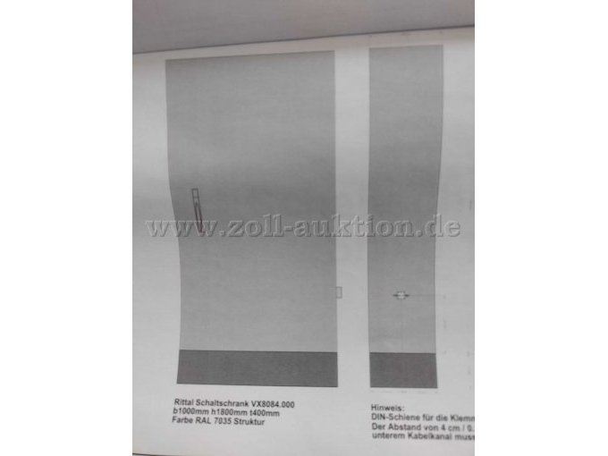 Schaltschrank Maße und Typ