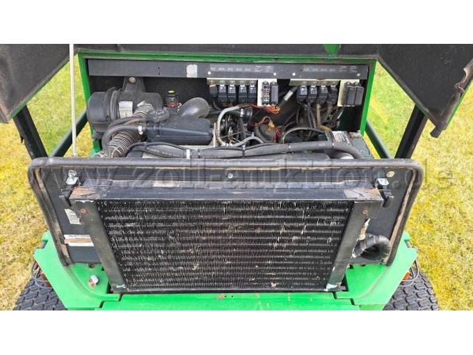 Blick von hinten auf den Kühler/ Lüfter