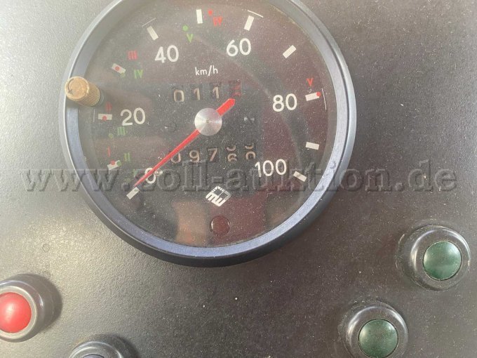 Kilometerstandsanzeige