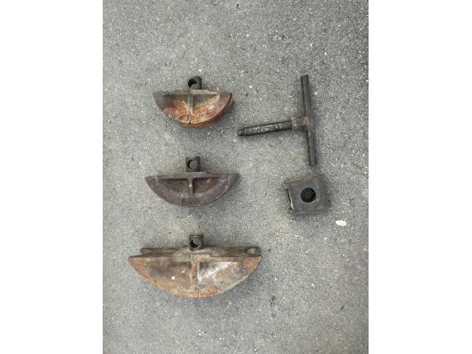 3 Prismen für Biegeradien inkl. Befestigungswerkzeug