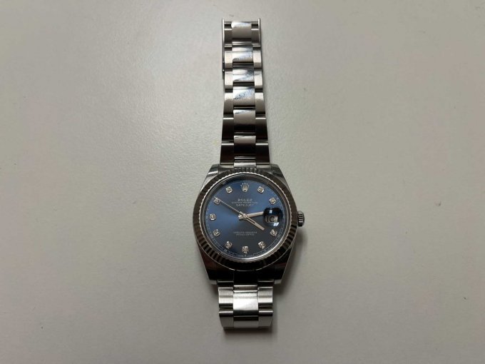 Detailansicht Ziffernblatt und Armband