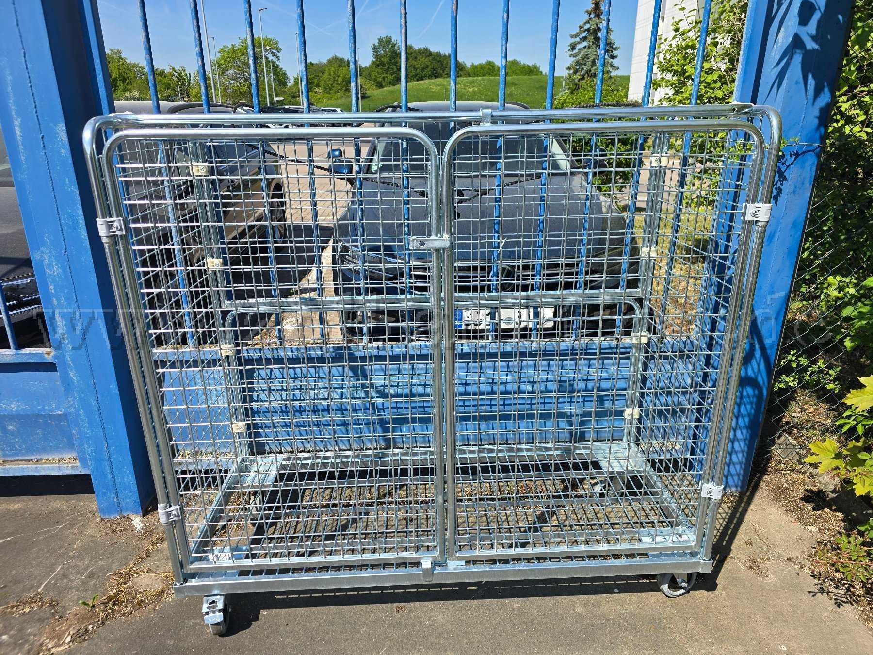 Rollbehälter Gesamtansicht von vorne