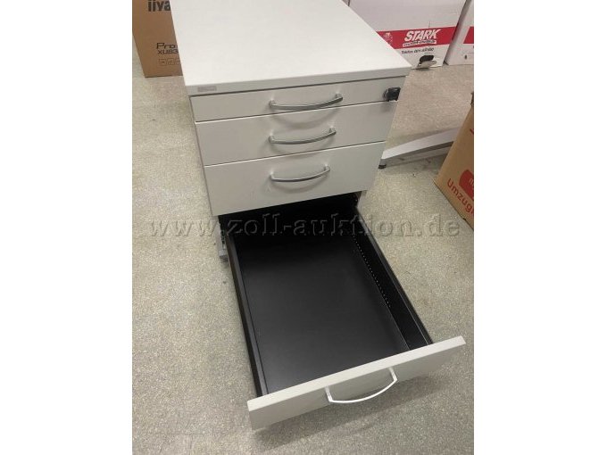 Rollcontainer, ausgezogene Schublade