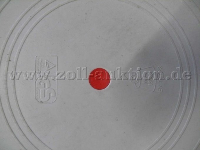 Prüfsymbole Ansicht von oben