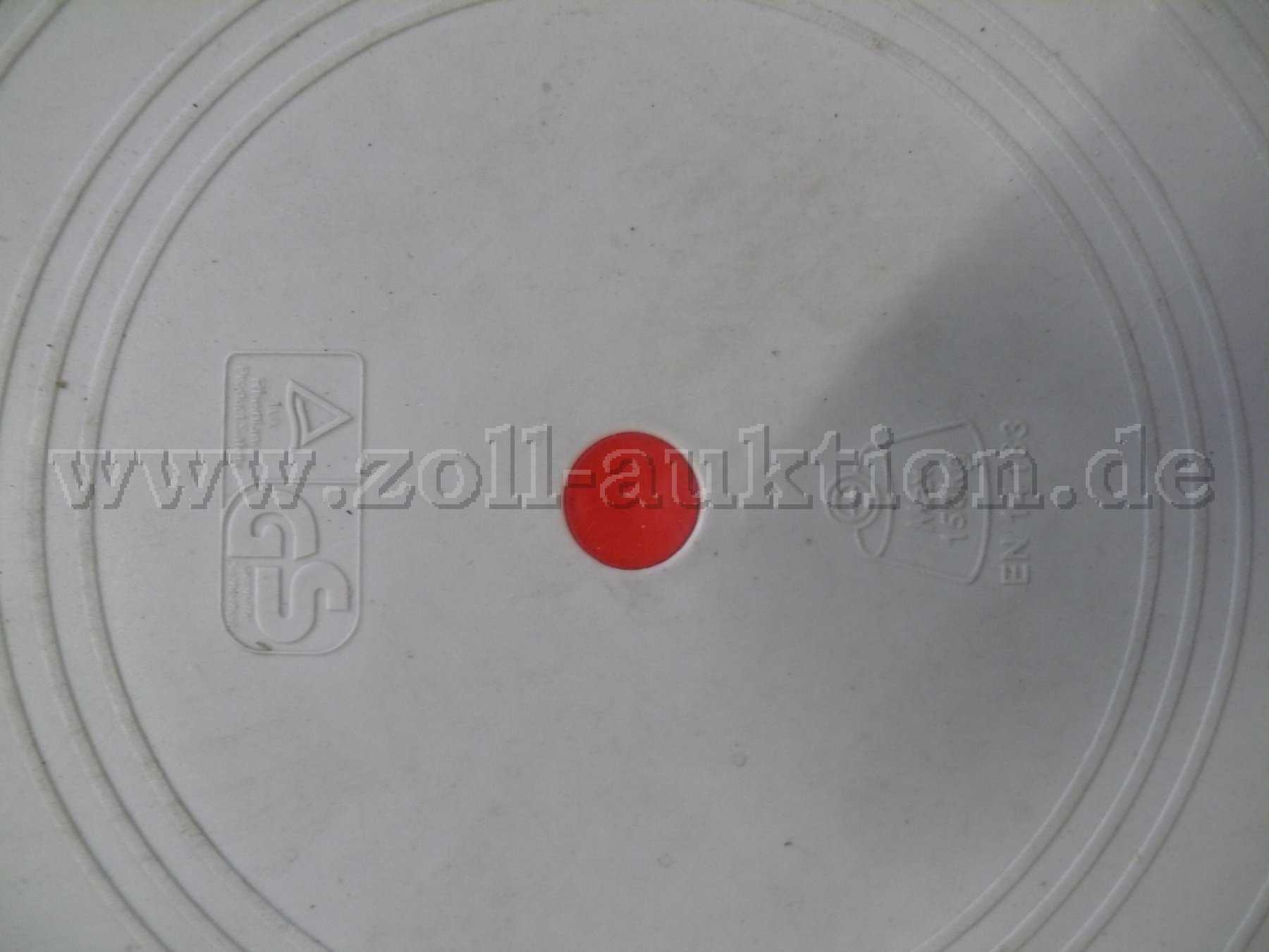 Prüfsymbole Ansicht von oben