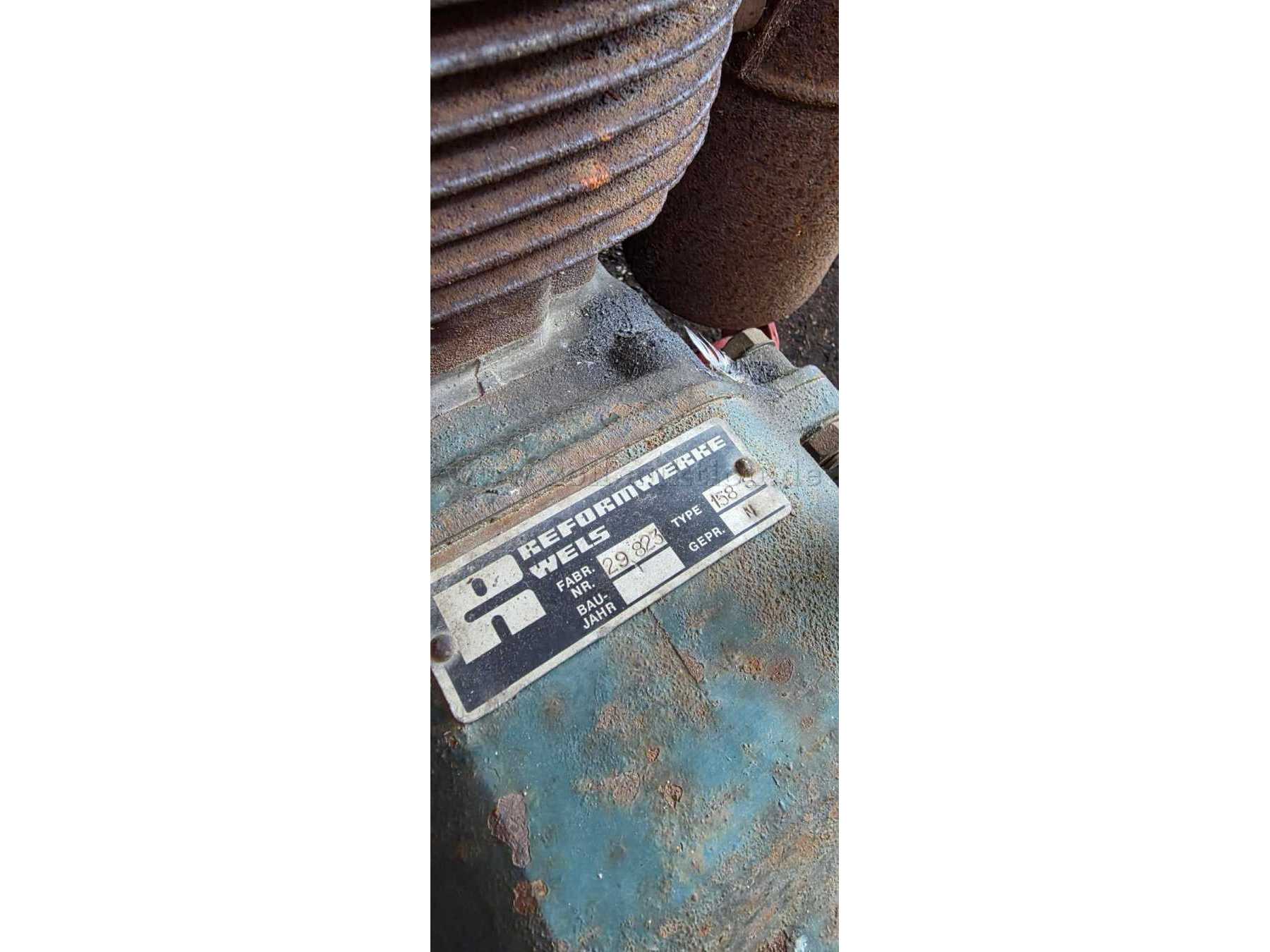 Typenschild Fahrgestell