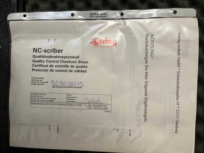 Qualitätsabnahmeprotokoll