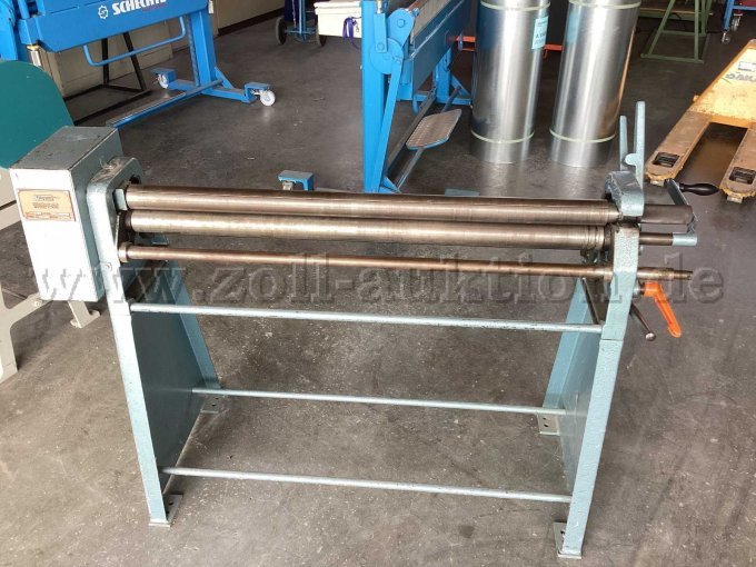 Rundbiegemaschine SR/ 03,1 Maschinen Stockerl - Ansicht Rückseite