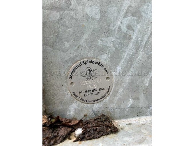 Herstellerplakette