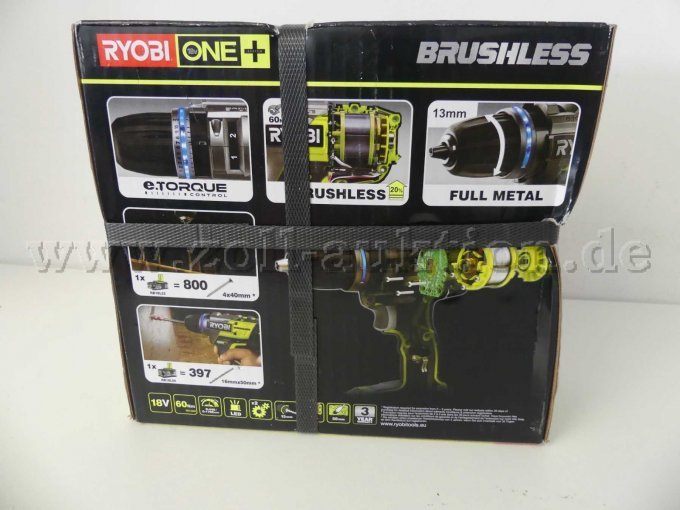 Ansicht Karton von hinten