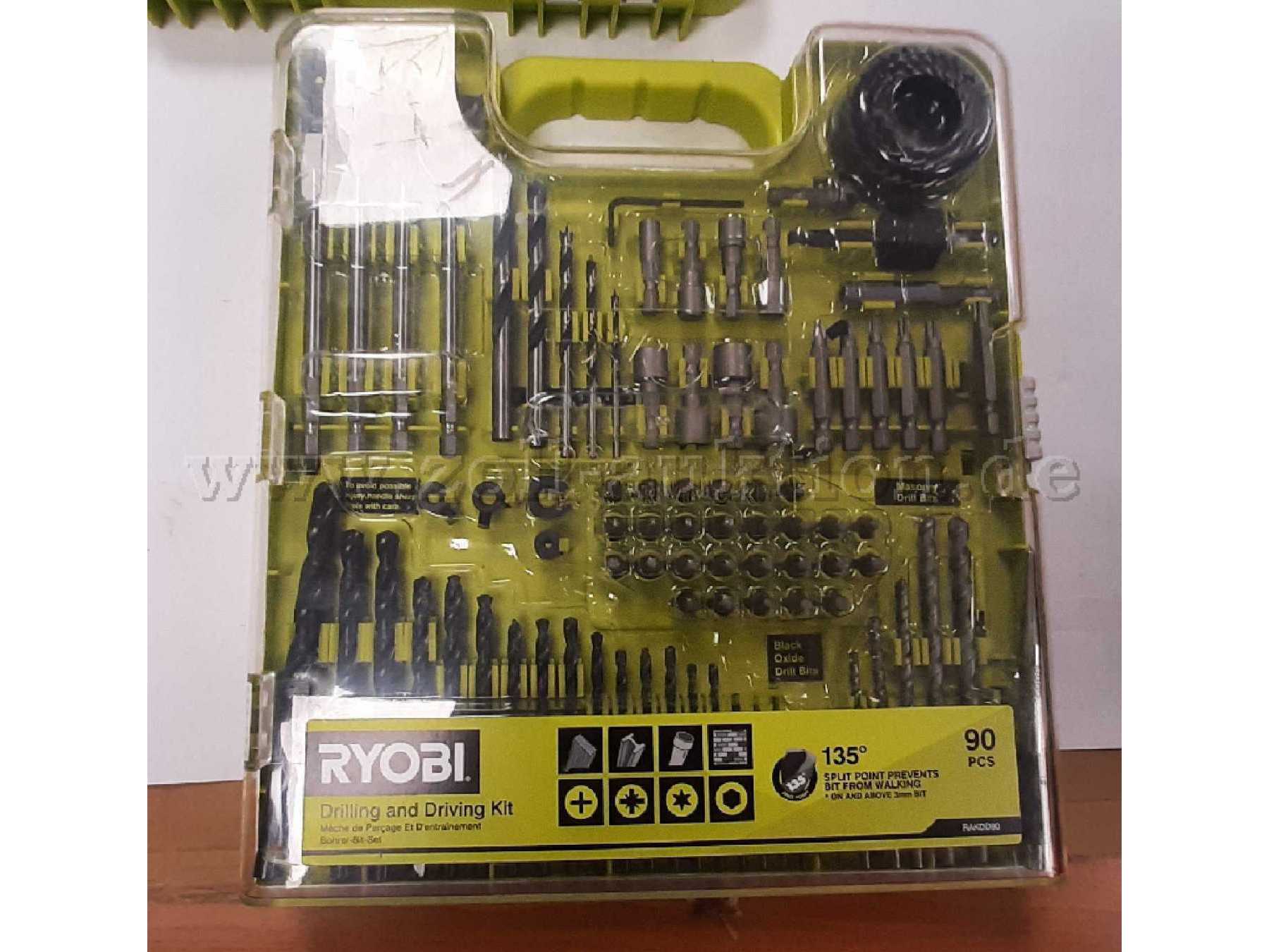 Ryobi Bohr-und Schraubbitset