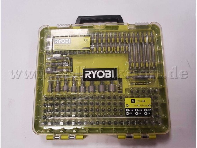 141-teiliges Schraubset Ryobi 141-teiliges Schraubset Ryobi