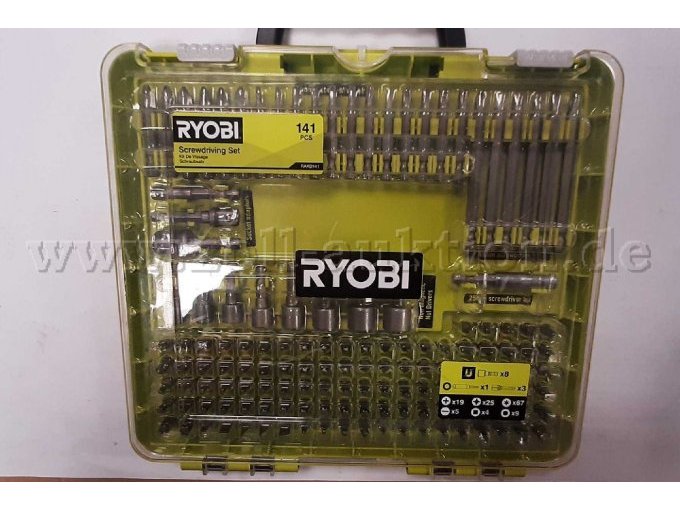 141-teiliges Schraubset Ryobi