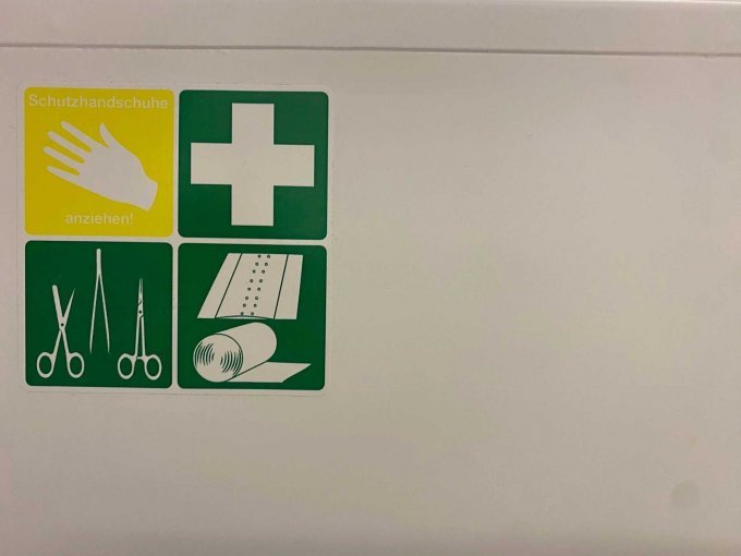 Detailansicht - Aufkleber Inhalt