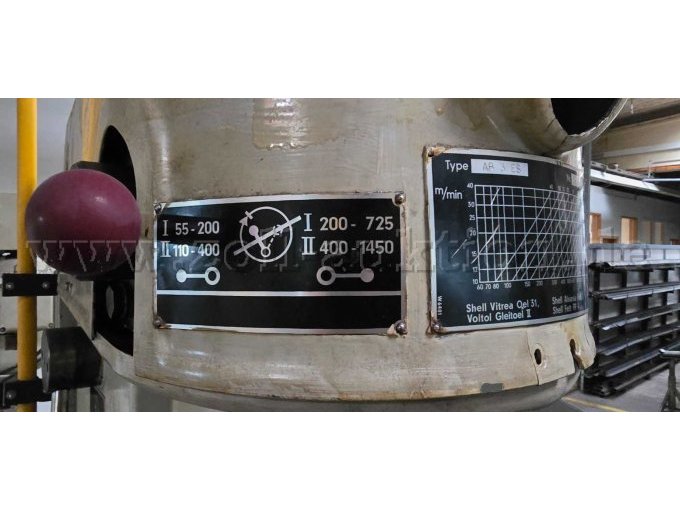 Drehzahlverstellung über ein Umleggetriebe